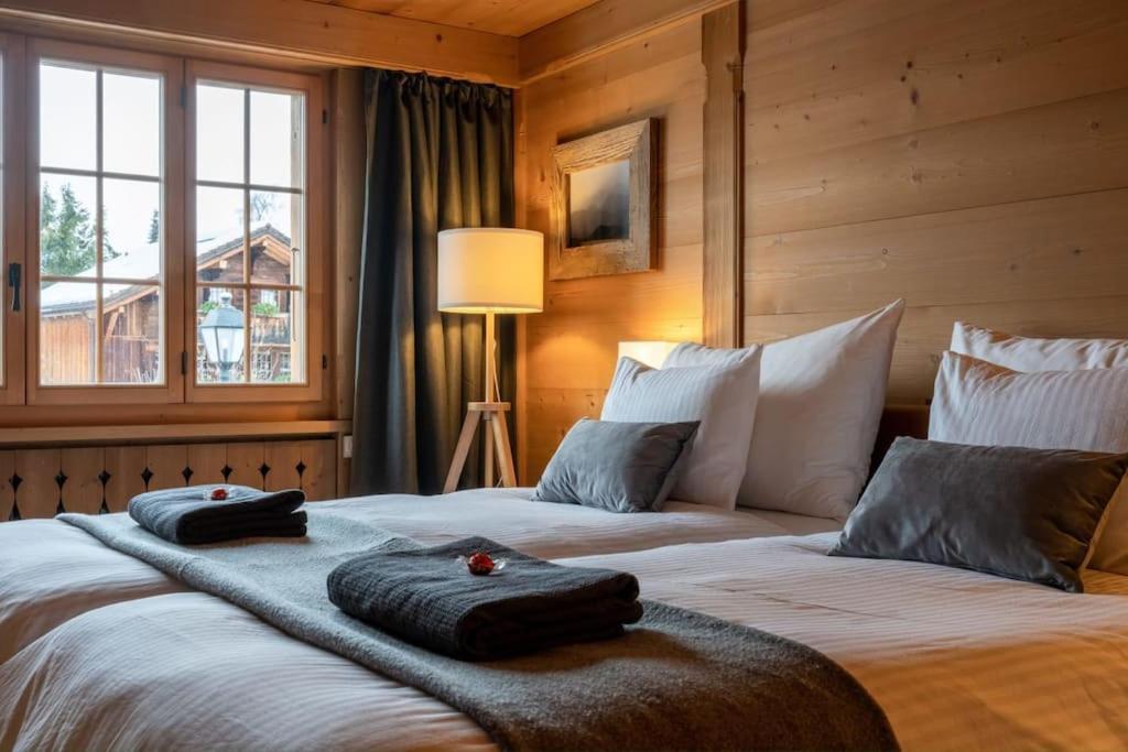 Charming Alpine Apartment Gstaad Dış mekan fotoğraf
