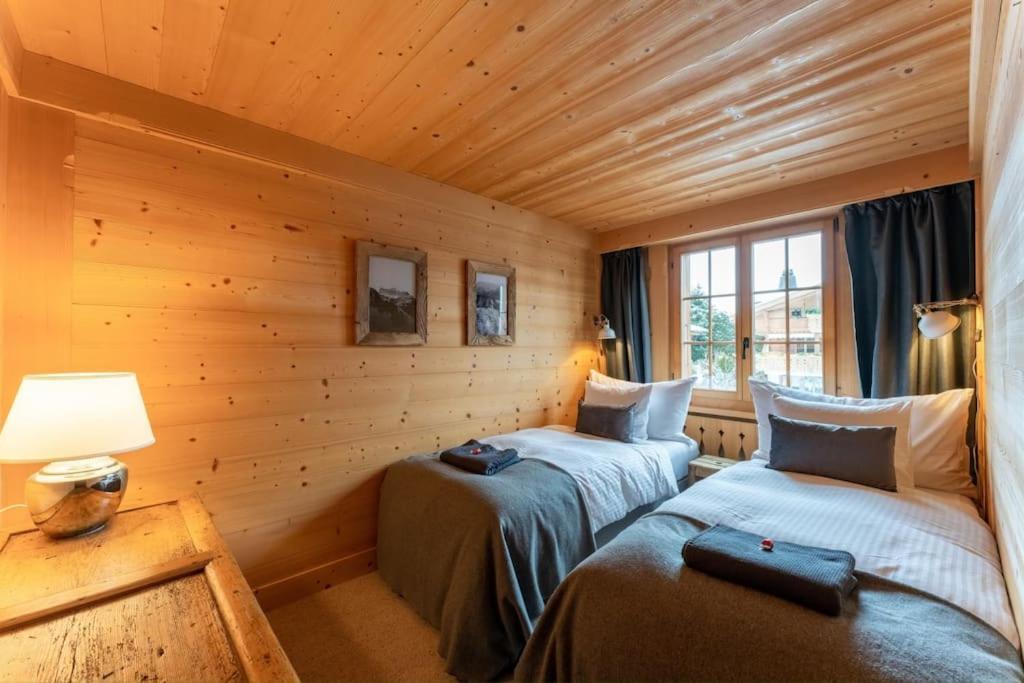 Charming Alpine Apartment Gstaad Dış mekan fotoğraf